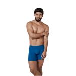 Мужские трусы боксеры удлиненные синие Clever PRIMARY LONG BOXER 130308