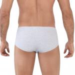 Мужские трусы брифы серые Clever SPIRIT PIPING BRIEF 160512