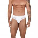 Мужские трусы брифы белые SWIRL BRIEF 153201