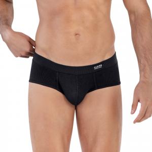 Мужские трусы брифы черные Clever SPIRIT PIPING BRIEF 160511