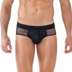 Мужские трусы брифы черные Clever YIN YANG BRIEF 162611