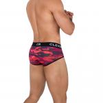 Мужские трусы брифы красные Clever NAVIGATE PIPING BRIEF 152305