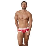 Мужские трусы брифы красные Clever POWER PIPING BRIEF 155805