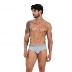 Мужские трусы брифы серые Clever EUPHORIA BRIEF 120812