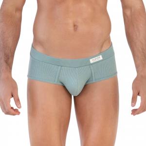 Мужские трусы брифы зеленые Clever SPIRIT PIPING BRIEF 160518