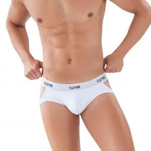 Мужские трусы джоки белые Clever OPORTO JOCKSTRAP 087801