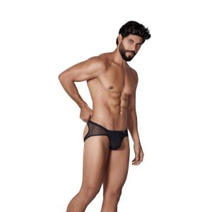 Мужские трусы джоки черные Clever URGE JOCKSTRAP 131711