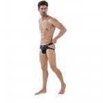 Мужские трусы джоки черные Clever VENTURE JOCKSTRAP 087911