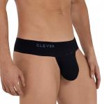 Мужские трусы стринги черные Clever CELESTIAL THONG 114711