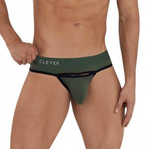 Мужские трусы стринги хаки Clever CELESTIAL THONG 114710