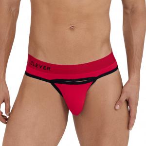 Мужские трусы стринги красные Clever CELESTIAL THONG 114705