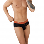 Мужские трусы брифы черные в сетку Clever LINE CLASSIC BRIEF 094911