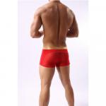 Мужские трусы боксеры с золотым поясом Cockon Boxer Red 828