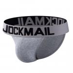 Мужские трусы танга серые JOCKMAIL JM3022-3