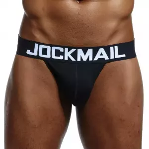 Мужские трусы джоки черные JOCKMAIL JM4038-2