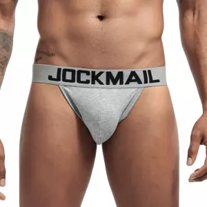 Мужские трусы джоки серые JOCKMAIL JM4038-3