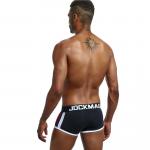 Мужские трусы боксеры черные с push up JOCKMAIL JM6030-2