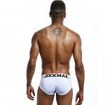 Мужские трусы брифы белые JOCKMAIL JM2023-1