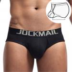 Мужские трусы брифы черные JOCKMAIL JM2031-2