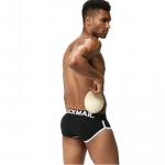 Мужские трусы брифы черные с push up JOCKMAIL JM2022-2