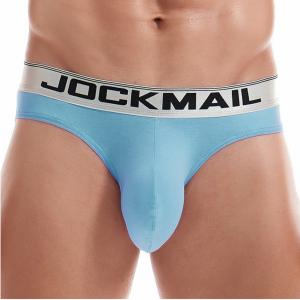 Мужские трусы брифы голубые JOCKMAIL JM2029-17