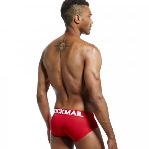 Мужские трусы брифы красные JOCKMAIL JM2023-8