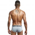 Мужские трусы брифы черные JOCKMAIL JM2023-2