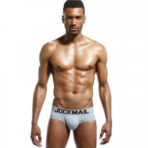 Мужские трусы брифы черные JOCKMAIL JM2023-2