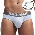 Мужские трусы брифы серые JOCKMAIL JM2031-3