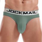 Мужские трусы брифы зеленые JOCKMAIL JM2029-19