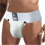 Мужские трусы джоки белые JOCKMAIL JM4029-1