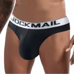 Мужские трусы стринги черные JOCKMAIL JM1029-2