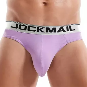 Мужские трусы стринги фиолетовые JOCKMAIL JM1029-5