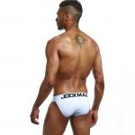 Мужские трусы танга белые JOCKMAIL JM3022-1