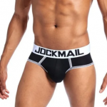 Мужские трусы джоки черные JOCKMAIL JM4044-2