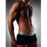 Мужские трусы боксеры черные Opium Steel Boxer R06