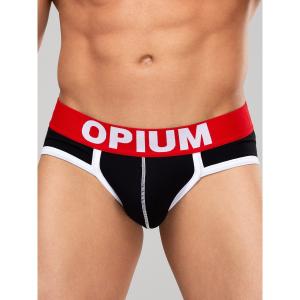 Мужские трусы брифы черные Opium Brief R138