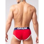 Мужские трусы брифы красные Opium Brief R138