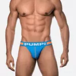 Мужские трусы джоки синие Pump Blue Jock H115-9