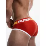 Мужские трусы брифы красные Pump Red Brief H69-8