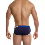 Мужские трусы брифы темно-синие Pump Navy Brief H69-16