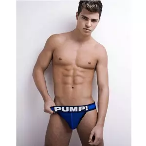 Мужские трусы джоки темно-синие Pump Navy Jock H115-16