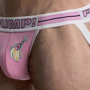 Мужские трусы джоки розовые PUMP! PINK SPACE CANDY JOCK PU008-22